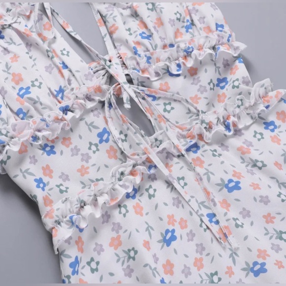 Sugar and Spice Floral Midi Summer Dress - Picture 10 of 13